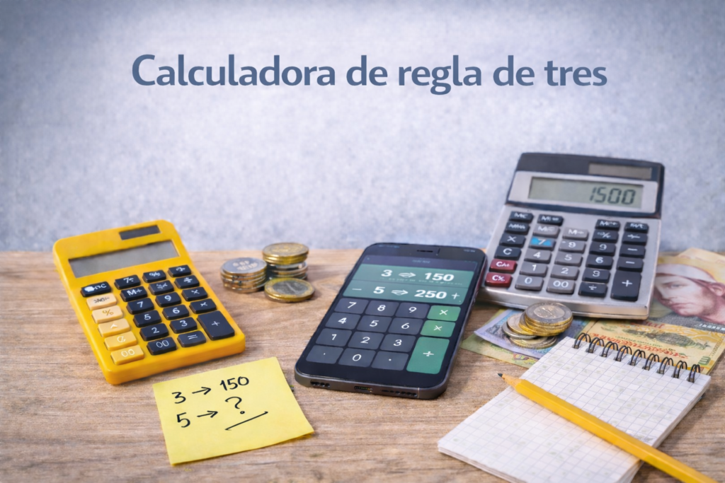 calculadora de regla de tres