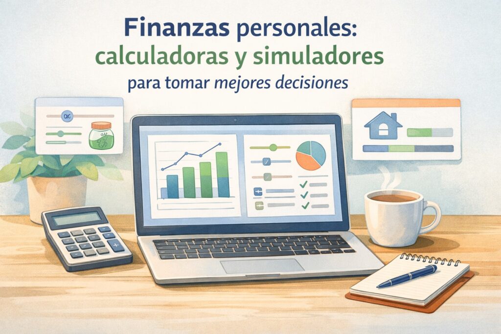 Calculadoras y simuladores de finanzas personales para tomar mejores decisiones económicas